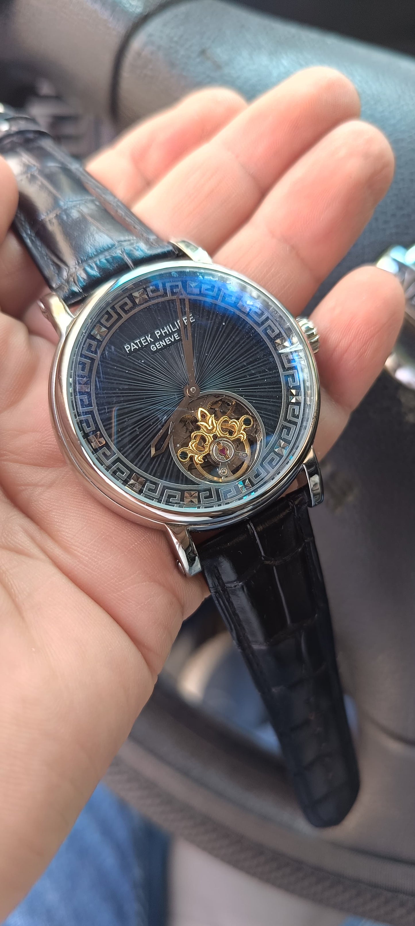 Patek Philippe-inspired tourbillon