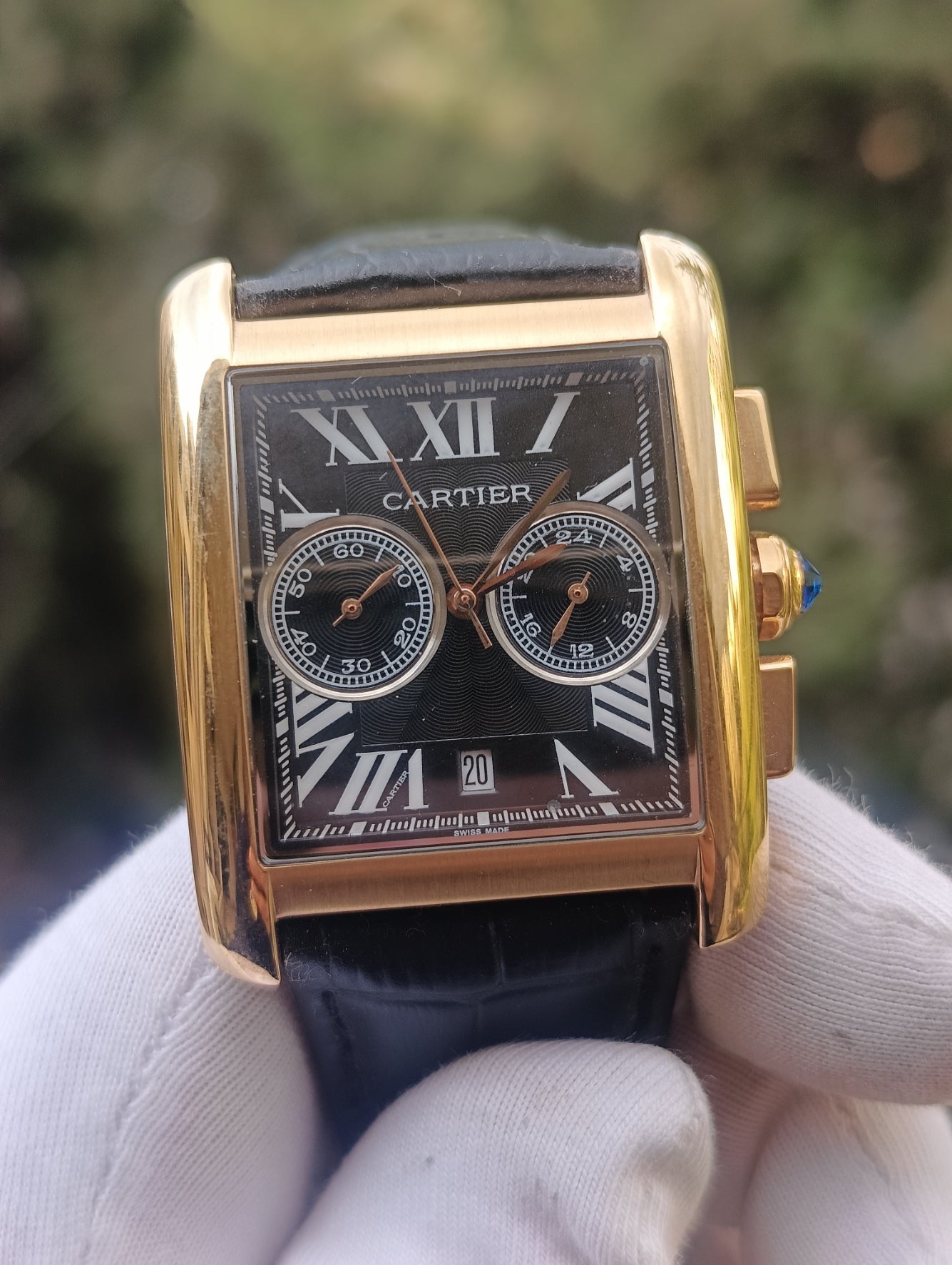 Cartier Tank MC chronograph