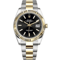 Rolex DateJust ( Rolesor Black Dial)